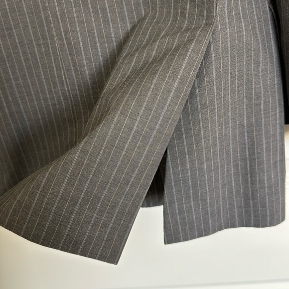Banana Republic Pinstriped Suit Jacket - Picture 5 of 7